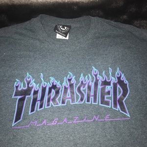 Thrasher shirt.